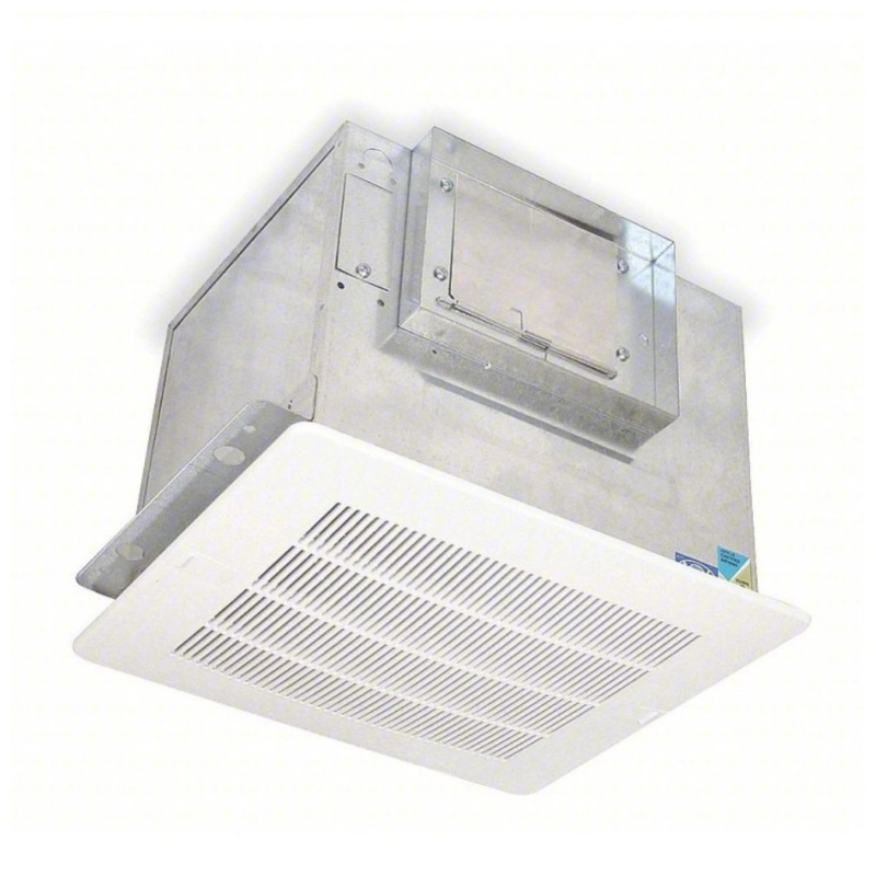 Dayton 5AE75 Ceiling Ventilator, 12 In, Roof-Mounted Fan