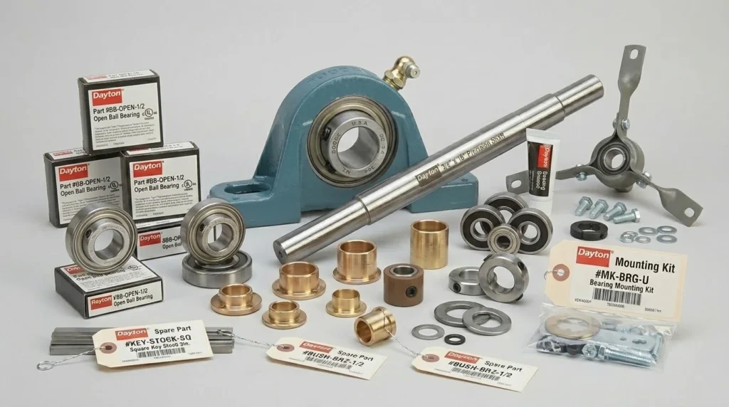 Dayton Bearings, Shafts & Bushings