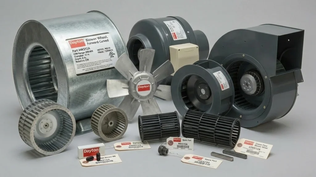 Dayton Blower Wheels & Impellers