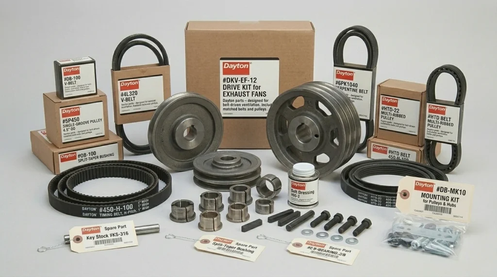 Dayton Drive Belts & Pulleys