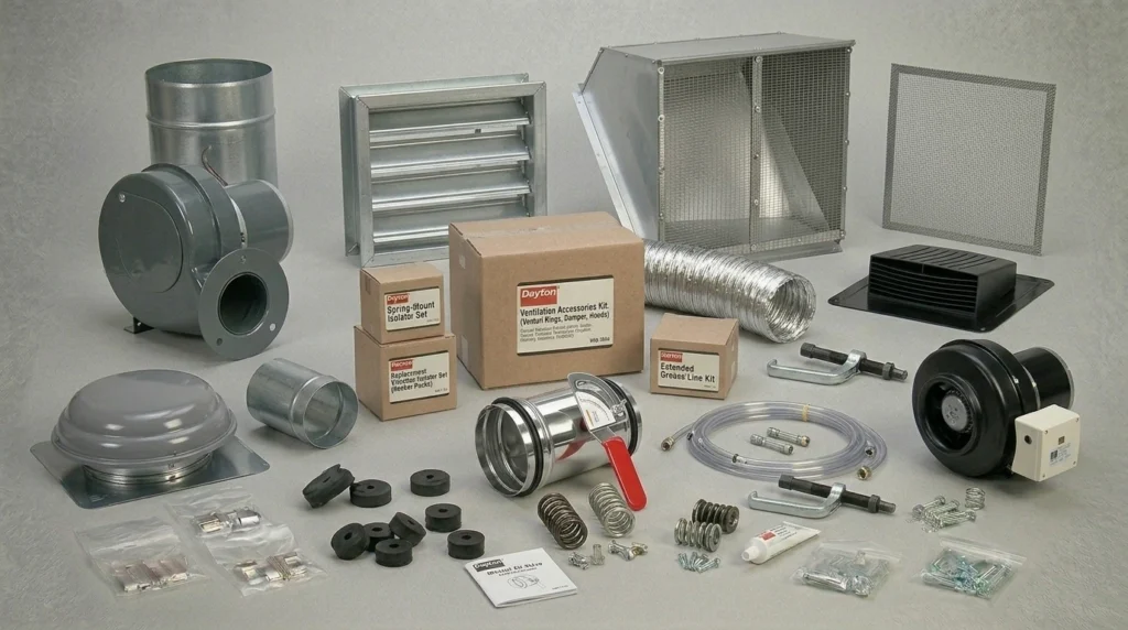 Dayton Fan Accessories & Add-Ons